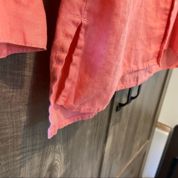 J. Jill Love Linen Long Sleeves Button Down Women's Shirt Size S - Picture 6 of 9